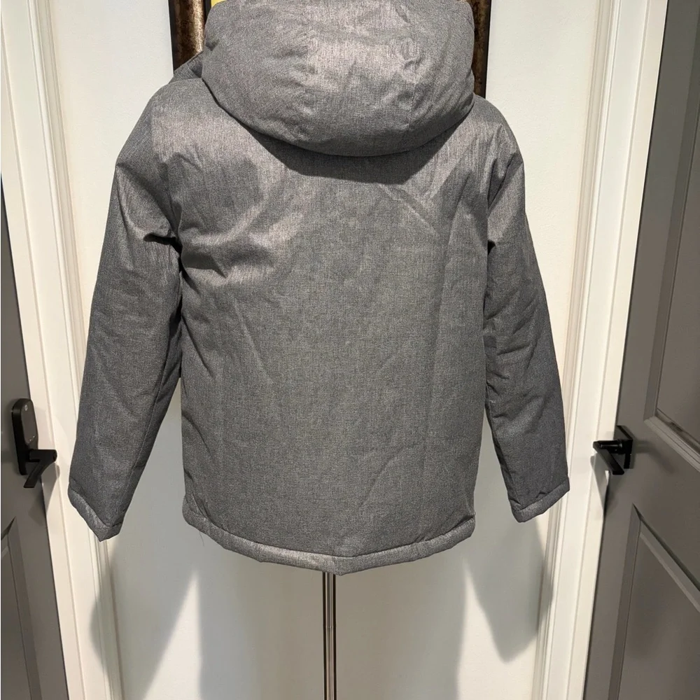 Banana Republic Factory Charcoal Water-Resistant Puffer Jacket Brand New NWT